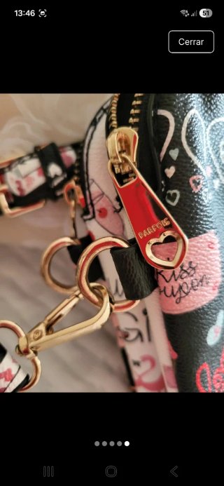 Bolso reversible Parfois estampado
