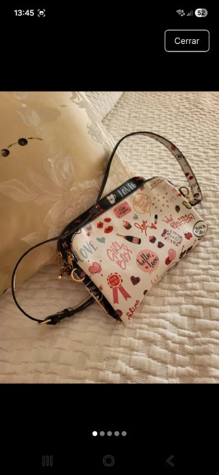Bolso reversible Parfois estampado
