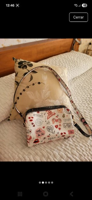 Bolso reversible Parfois estampado
