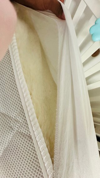 Cuna blanca bebé