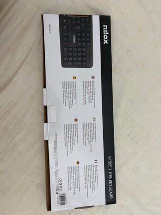 Teclado USB Nilox KT50E Español