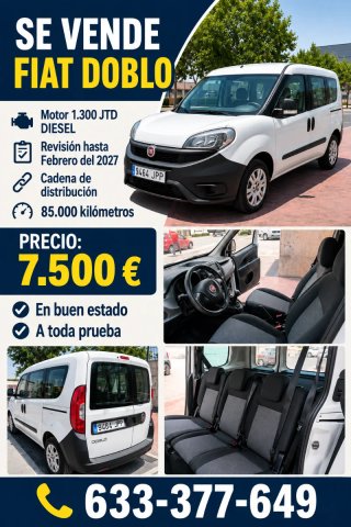 FIAT Fíat Dobló  2017