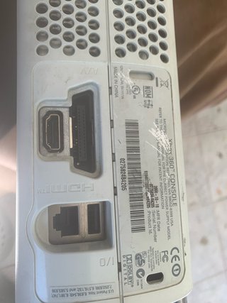 Xbox 360 Blanco (Para Reparar)
