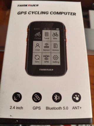 Ciclocomputador Bike GPS cycling. Marca Thinkrider
