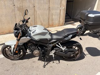 Honda CB650r gris nardo NO LIM + ruedas nuevas