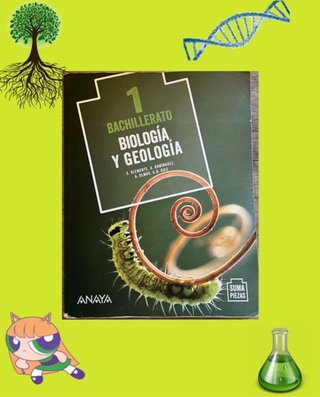 Libro de Biología y geología. 1 Bachillerato