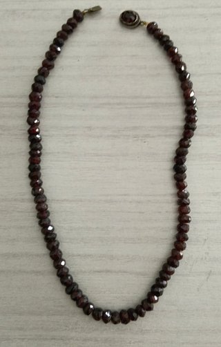 Collana donna Granato Rosso