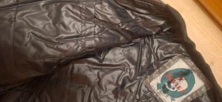 Chaqueta Soviética Hombre Plata y Rojo