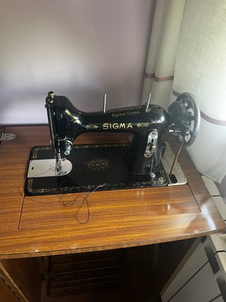 Máquina de coser antigua