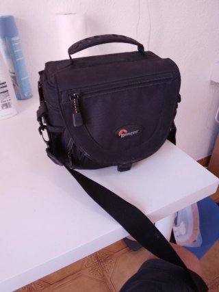 Bolsa cámara Lowepro negra