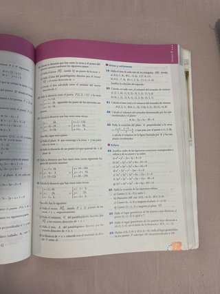 Matemáticas II 2 Bachillerato