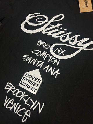 Camiseta Stussy Negra