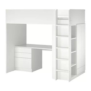 Cama Litera Infantil Blanca (IKEA)