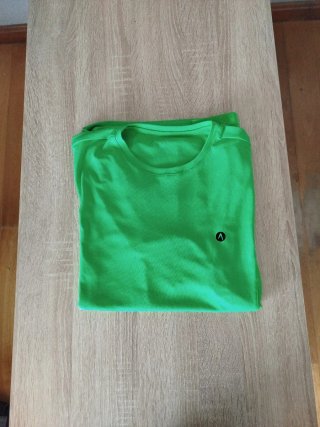 Camiseta de pádel verde