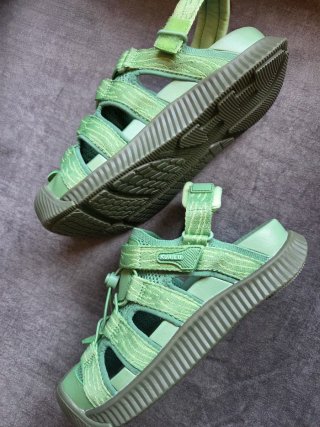 Sandalias deportivas Kuailu verdes