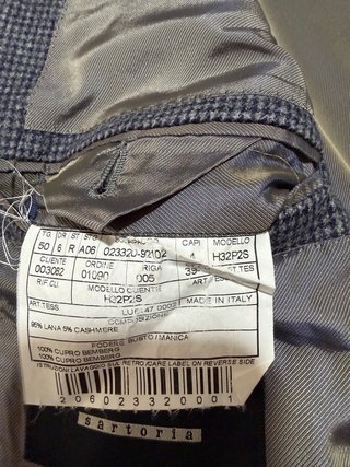 Boglioli Giacca Sartoria Lana Grigia
