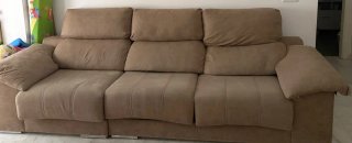 Sofá reclinable 3 plazas