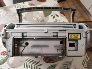 Radio CD Cassette Sony CFD-S32L Boombox Portatile