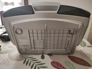Radio CD Cassette Sony CFD-S32L Boombox Portatile
