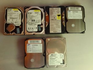 Lote Discos Duros 3.5  IDE HP, Samsung, Seagate,