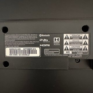 Barra de Sonido LG Negra