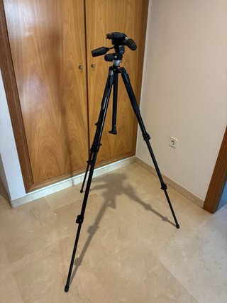 Trípode Manfrotto Profesional Fotografía