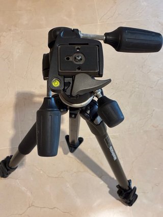 Trípode Manfrotto Profesional Fotografía