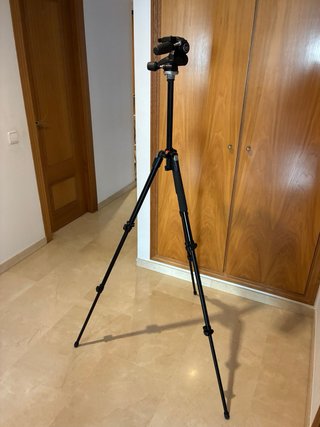Trípode Manfrotto Profesional Fotografía