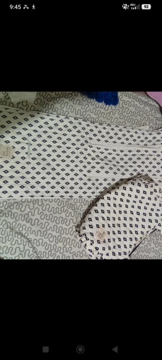 Conjunto colchoneta y bolso estampado