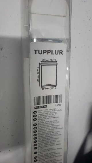 Estor IKEA Tupplur 160x195cm