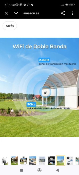 Ctronics Cámara Vigilancia Zoom Híbrido 10X