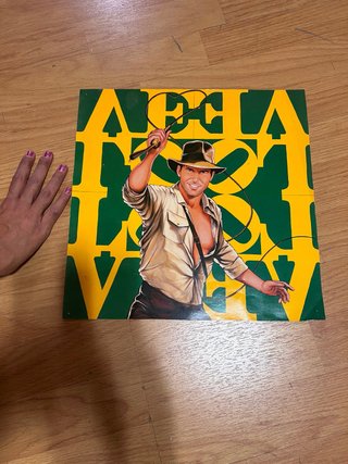 Póster Indiana Jones látigo