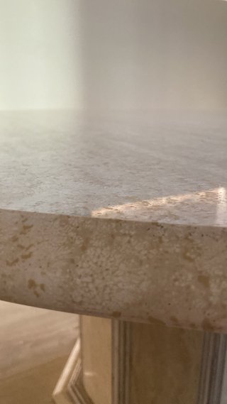 Mesa redonda de mármol  140 cm