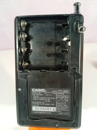 Casio TV-400 Televisor Portátil Color