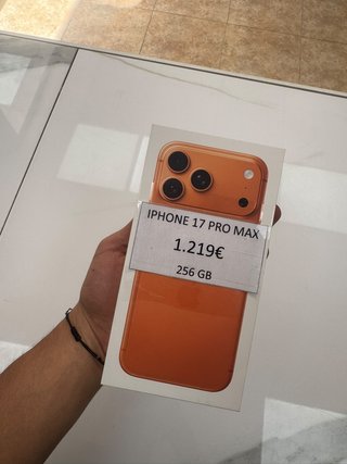 iPhone 17 Pro Max 256 GB Naranja