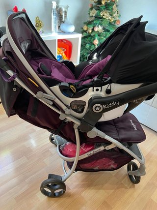 Silla Babyhome Emotion + Huevo Kiddy + Saco