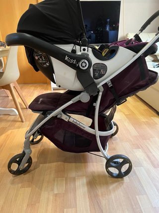 Silla Babyhome Emotion + Huevo Kiddy + Saco
