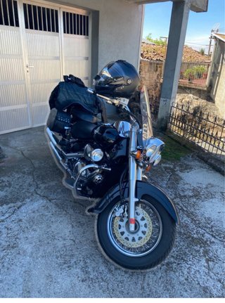 Suzuki C 800 Custom Moto Cruiser Negra