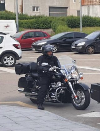 Suzuki C 800 Custom Moto Cruiser Negra