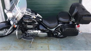 Suzuki C 800 Custom Moto Cruiser Negra