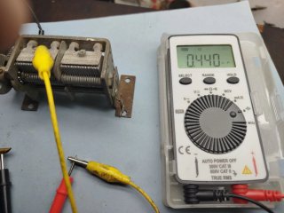 Condensador Variable Doble