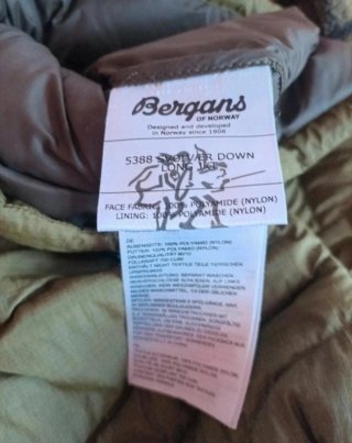 Bergans of Norway - Chaqueta de plumas - Talla M/S