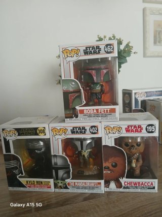 Lote 4 Funko Pop Star Wars