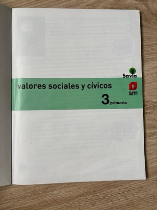Valores sociales y cívicos. 3 Primaria. Savia (...