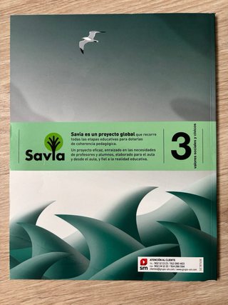 Valores sociales y cívicos. 3 Primaria. Savia (...