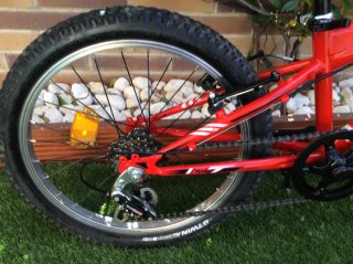 Bici infantil Orbea roja