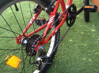 Bici infantil Orbea roja