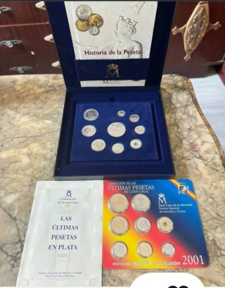 2 escuches monedas plata