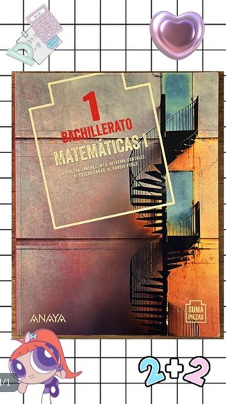 Libro de Matemáticas I. 1 Bachillerato
