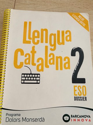 Llengua catalana, 2 ESO. Dossier